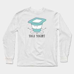 Yoga Yogurt Long Sleeve T-Shirt